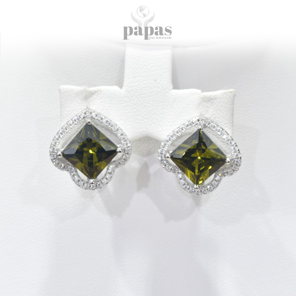 ER-004 Real Silver Earrings