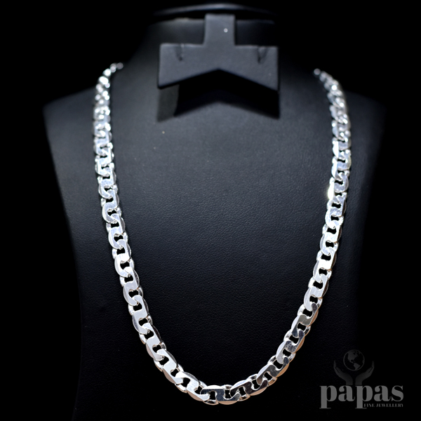 CH 011 Real SIlver Gucci Chain