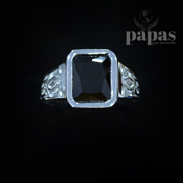GR 019- Real Silver Gents Ring