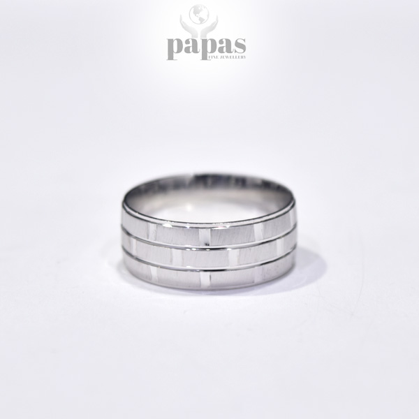 GR-002 Real Silver Wedding Ring