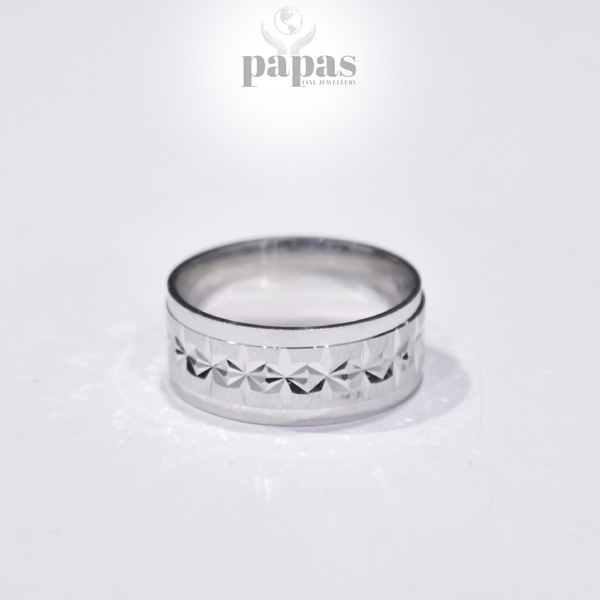 GR-003 Real Silver Wedding Ring