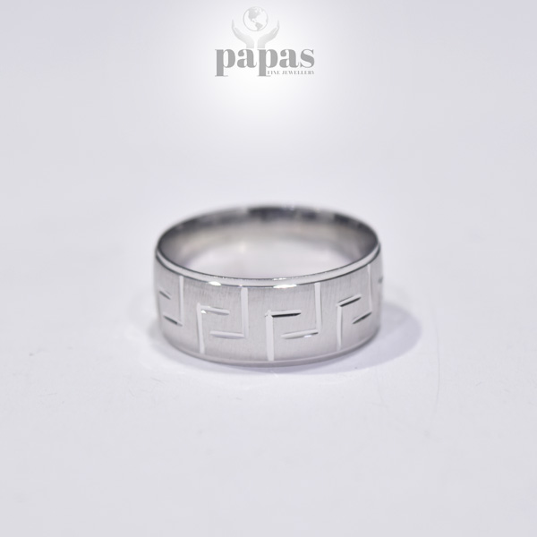 GR-004 Real Silver Wedding Ring