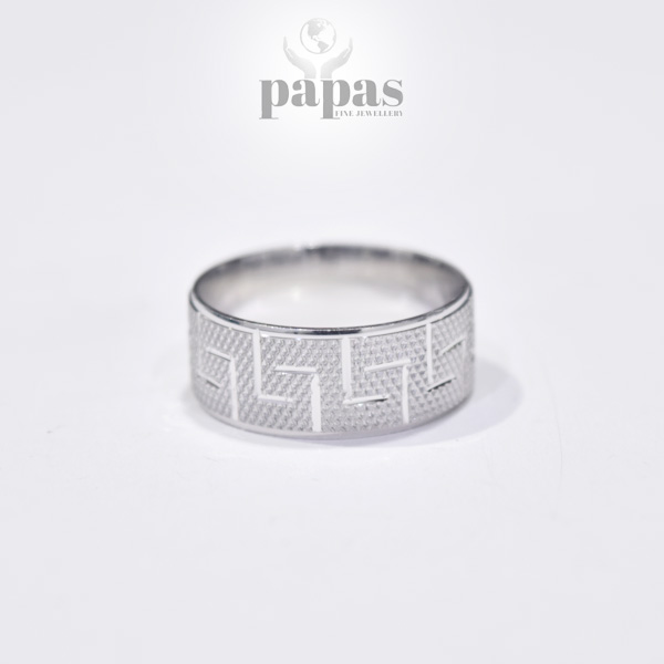 GR-005 Real Silver Wedding Ring