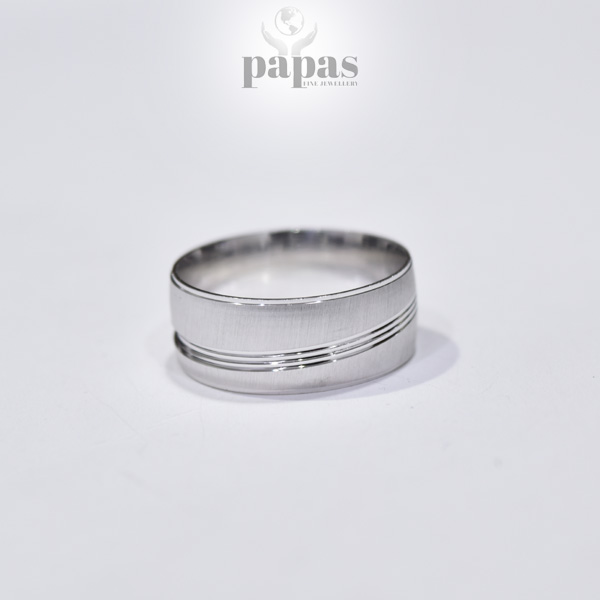 GR-006 Real Silver Wedding Ring
