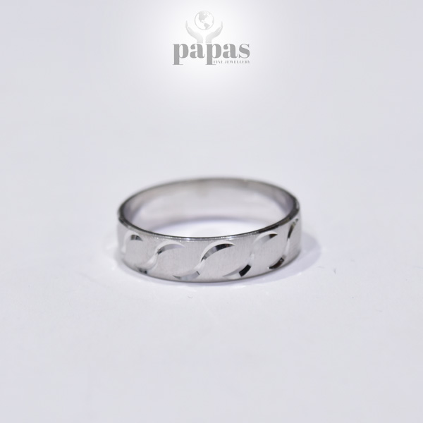 GR-009 Real Silver Wedding Ring
