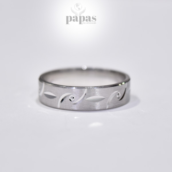 GR-016 Real Silver Wedding Ring