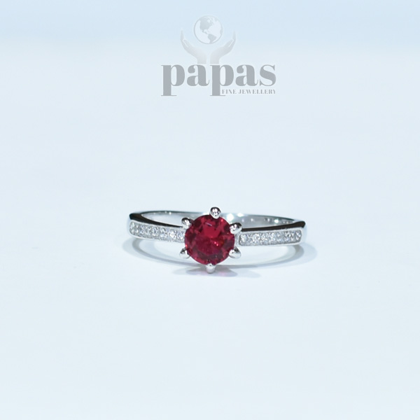 LR-024 REAL SILVER LADIES RING